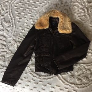 Brown Leather Jacket